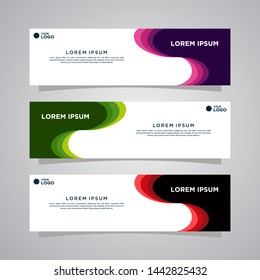 Vector design Banner background. Banner background.business template.modern design. vector banner template