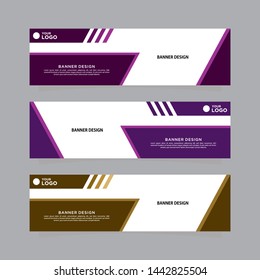 Vector design Banner background. Banner background.business template.modern design. vector banner template