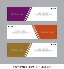 Vector design Banner background. Banner background.business template.modern design. vector banner template