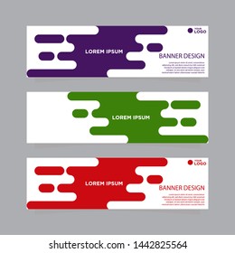 Vector design Banner background. Banner background.business template.modern design. vector banner template