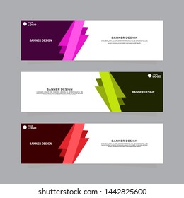 Vector design Banner background. Banner background.business template.modern design. vector banner template