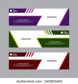 Vector design Banner background. Banner background.business template.modern design. vector banner template