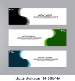 Vector design Banner background. Banner background.business template.modern design. vector banner template