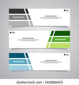 Vector design Banner background. Banner background.business template.modern design. vector banner template