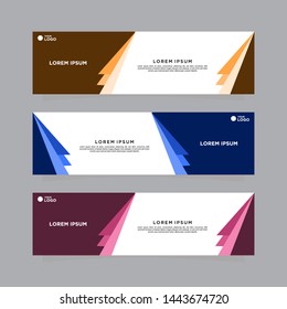 Vector design Banner background. Banner background.business template.modern design. vector banner template