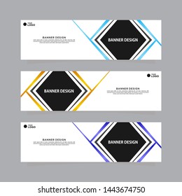 Vector design Banner background. Banner background.business template.modern design. vector banner template