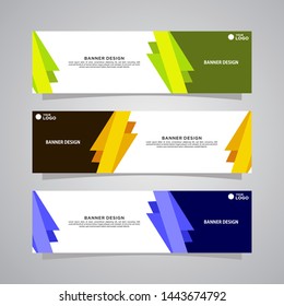 Vector design Banner background. Banner background.business template.modern design. vector banner template