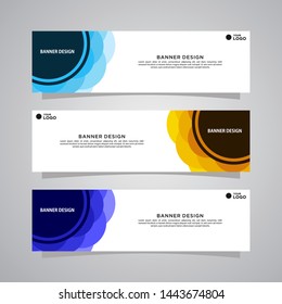 Vector design Banner background. Banner background.business template.modern design. vector banner template
