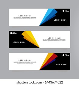 Vector design Banner background. Banner background.business template.modern design. vector banner template