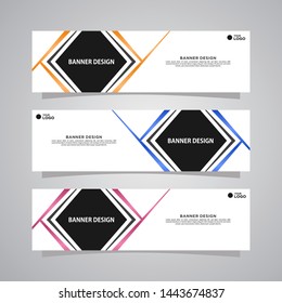 Vector design Banner background. Banner background.business template.modern design. vector banner template