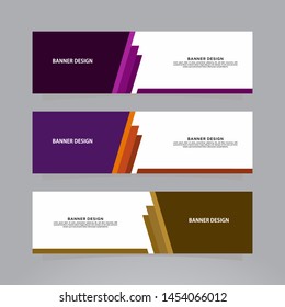 Vector design Banner background. Banner background.business template.modern design. vector banner template