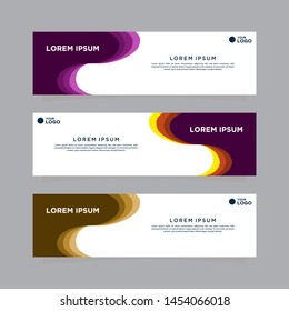Vector design Banner background. Banner background.business template.modern design. vector banner template