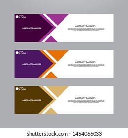 Vector design Banner background. Banner background.business template.modern design. vector banner template