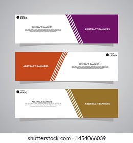 Vector design Banner background. Banner background.business template.modern design. vector banner template