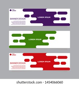 Vector design Banner background. Banner background.business template.modern design. vector banner template