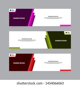 Vector design Banner background. Banner background.business template.modern design. vector banner template