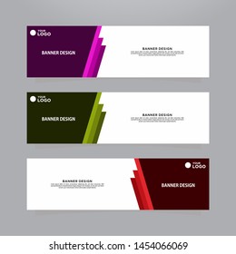 Vector design Banner background. Banner background.business template.modern design. vector banner template