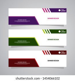 Vector design Banner background. Banner background.business template.modern design. vector banner template