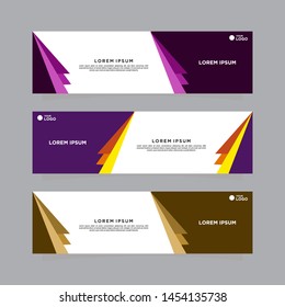 Vector design Banner background. Banner background.business template.modern design. vector banner template