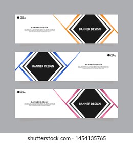 Vector design Banner background. Banner background.business template.modern design. vector banner template