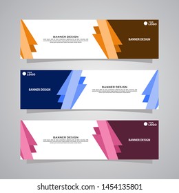 Vector design Banner background. Banner background.business template.modern design. vector banner template