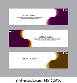 Vector design Banner background. Banner background.business template.modern design. vector banner template