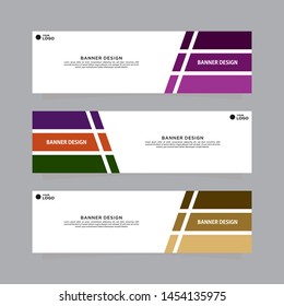 Vector design Banner background. Banner background.business template.modern design. vector banner template