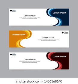 Vector design Banner background. Banner background.business template.modern design. vector banner template