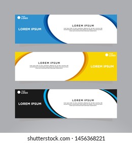 Vector design Banner background. Banner background.business template.modern design. vector banner template