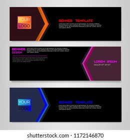 Vector design Banner background,  banners, brochures and cards template,Banner design for business presentation,Header template,Banner for web template,