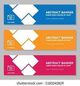 Vector Design Banner Background In Different Colors