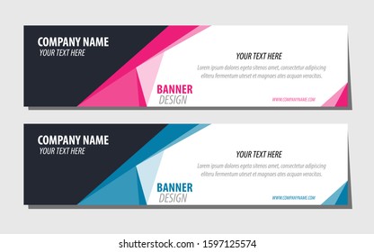 Vector design Banner background Eps 10