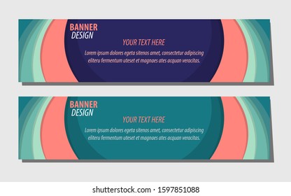 Vector design Banner background Eps 10