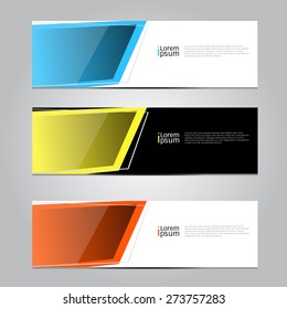 Vector design Banner background, EPS10 illustration.