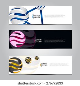 Vector design Banner background. illustration EPS10