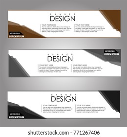 Vector design Banner background. illustration EPS10
