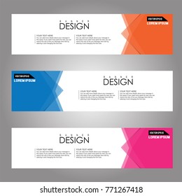 Vector design Banner background. illustration EPS10