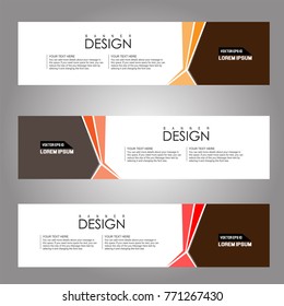 Vector design Banner background. illustration EPS10