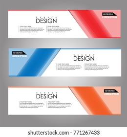 Vector design Banner background. illustration EPS10