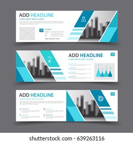 Vector design Banner background, infographics elements, blue template