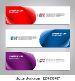 Vector design Banner background modern.Web template