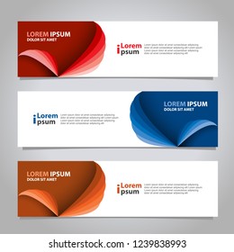 Vector design Banner background modern.Web template