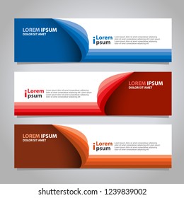 Vector design Banner background modern.Web template