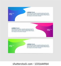 Vector design Banner background.  Modern template design - Vector 