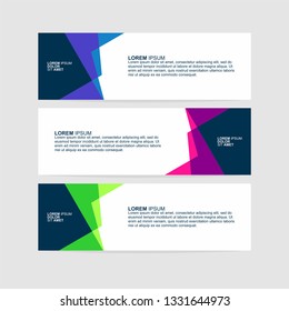 Vector design Banner background.  Modern template design - Vector 
