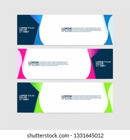 Vector design Banner background.  Modern template design - Vector 