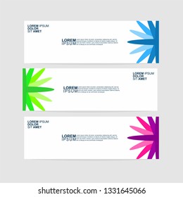 Vector design Banner background.  Modern template design - Vector 
