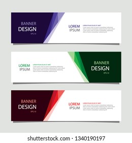 Vector Design Banner background modern. Web template