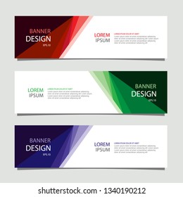 Vector Design Banner background modern. Web template