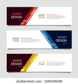 Vector Design Banner background modern. Web template